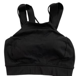 Lululemon Athletica Strong at Heart Sport Bra in Black, XS.